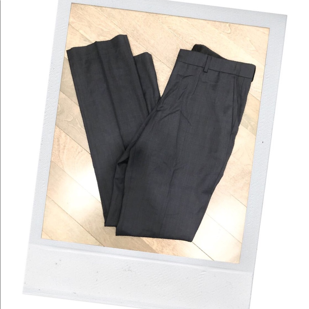 Bonobos Suit Dress straight leg Pants in dark grey